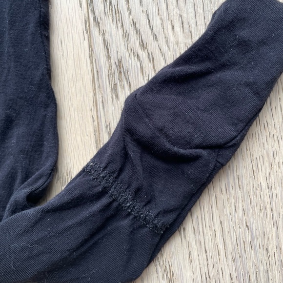 Kyte midnight black zipper footie - Picture 2 of 2